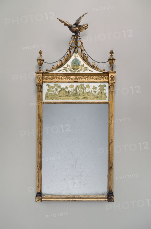 Looking Glass, 1790/1810. Creator: Unknown.