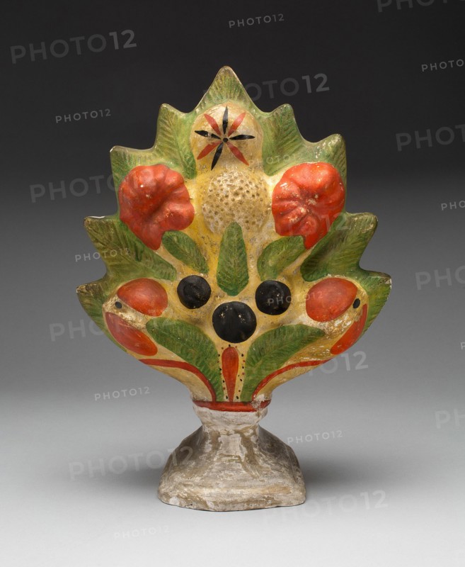 Fruit sculpture, 1800/1900. Creator: Unknown.