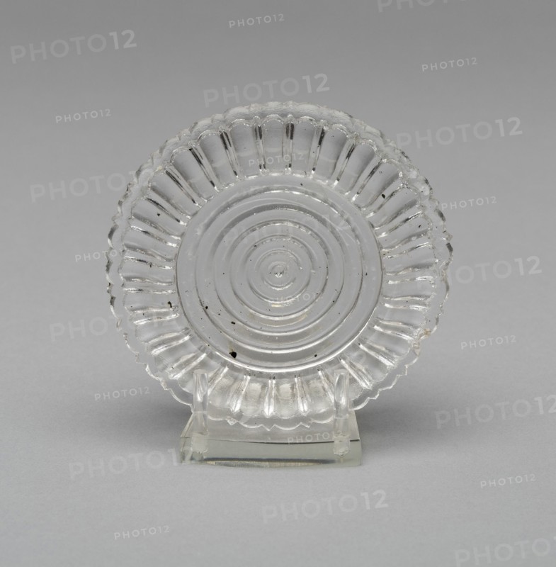 Cup plate, 1840-1850. Creator: Unknown.