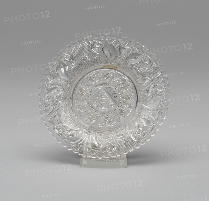 Cup plate, 19th century. Creator: Unknown.