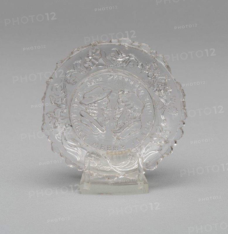 Cup plate, 19th century. Creator: Unknown.