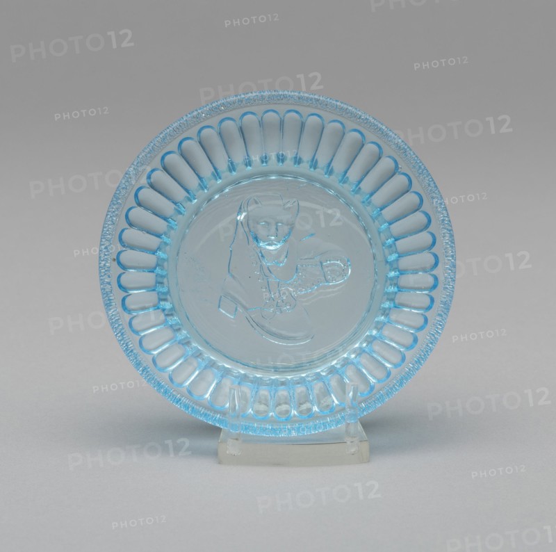 Toy plate, c. 1850. Creator: Unknown.
