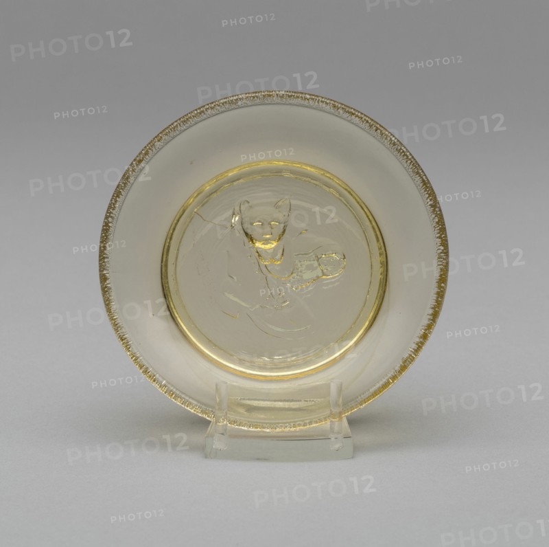 Toy plate, c. 1850. Creator: Unknown.