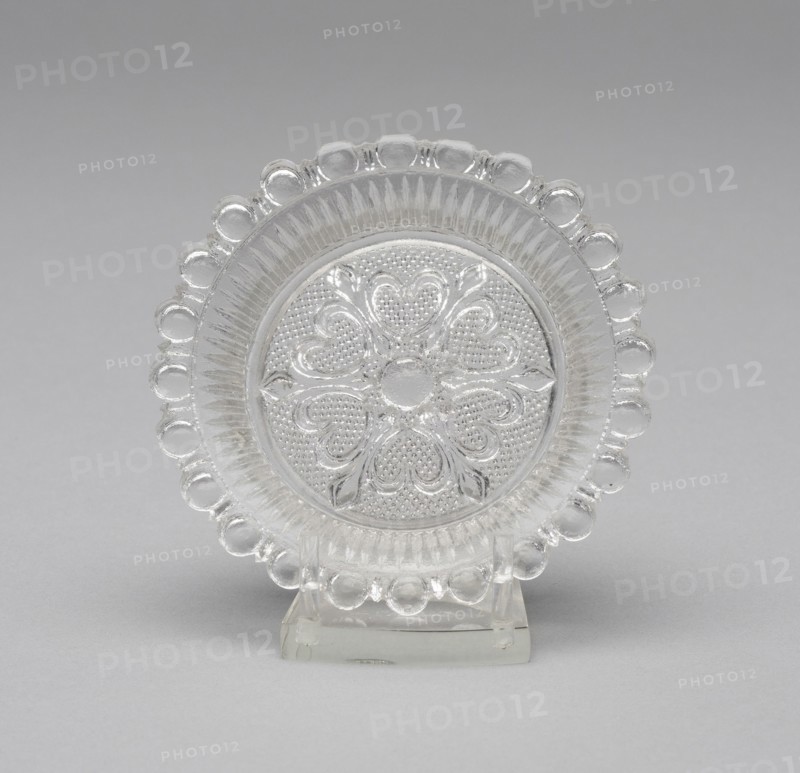 Cup plate, c. 1835. Creator: Unknown.