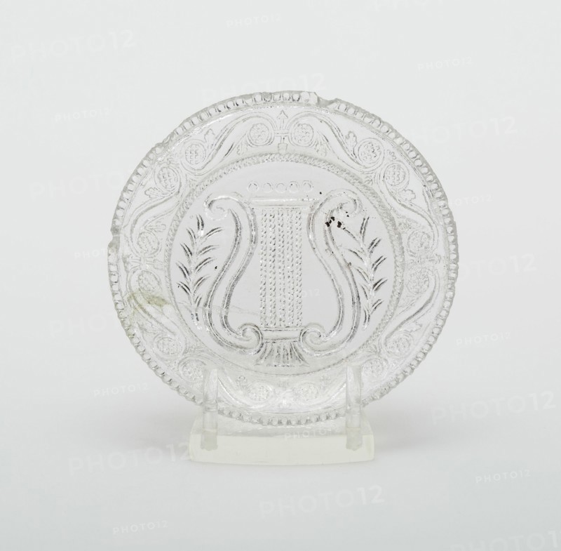 Cup plate, c. 1850. Creator: Unknown.