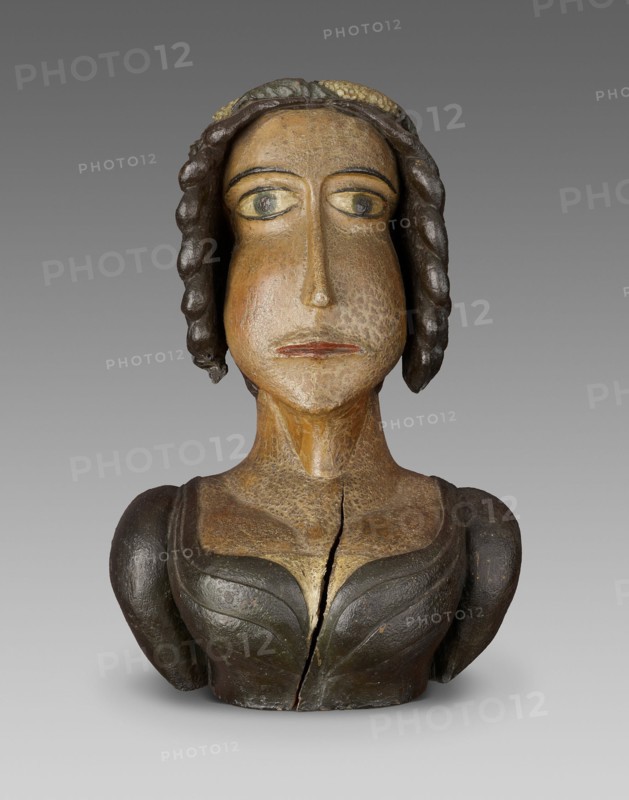 Female Bust, 1800/30. Creator: Unknown.