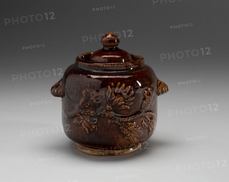 Sugar Bowl with Cover, 1840/90. Creator: Unknown.