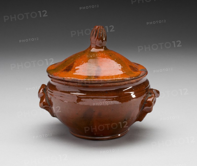 Sugar bowl, 1820/50. Creator: Unknown.