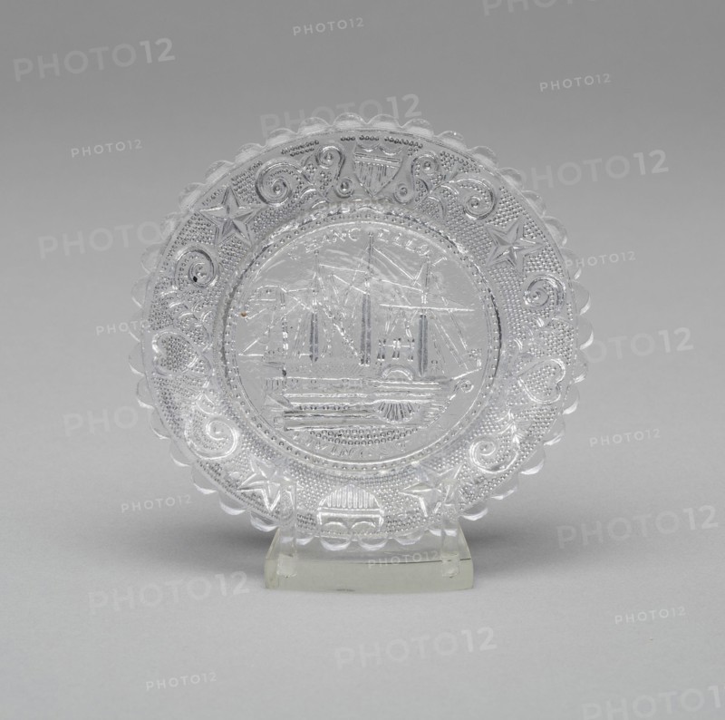 Cup plate, 1835/38. Creator: Unknown.