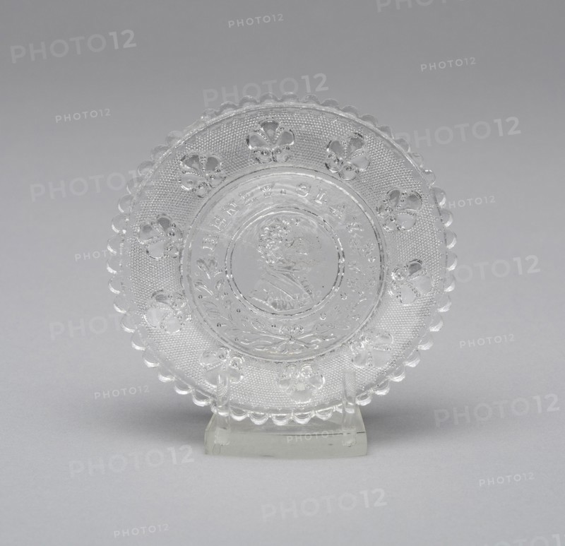 Cup plate, c. 1835. Creator: Unknown.