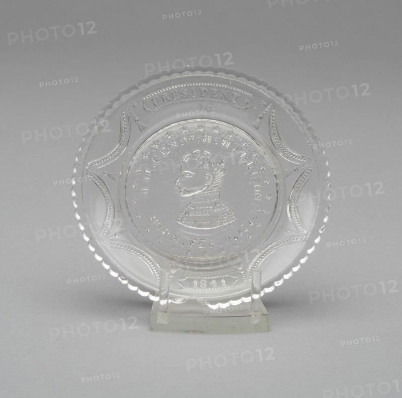 Cup plate, c. 1841. Creator: Unknown.