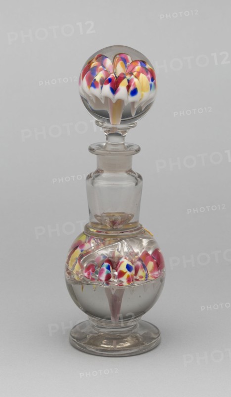 Bottle with stopper, c. 1900. Creator: Unknown.
