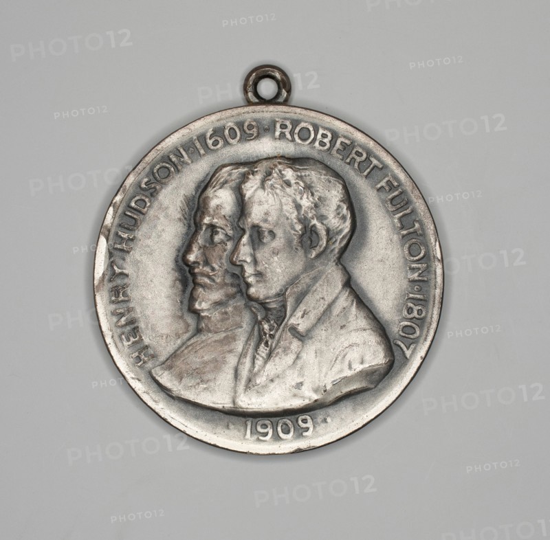 Two Medals Commemorating the Hudson-Fulton Celebration New York, 1909. Creator: Unknown.