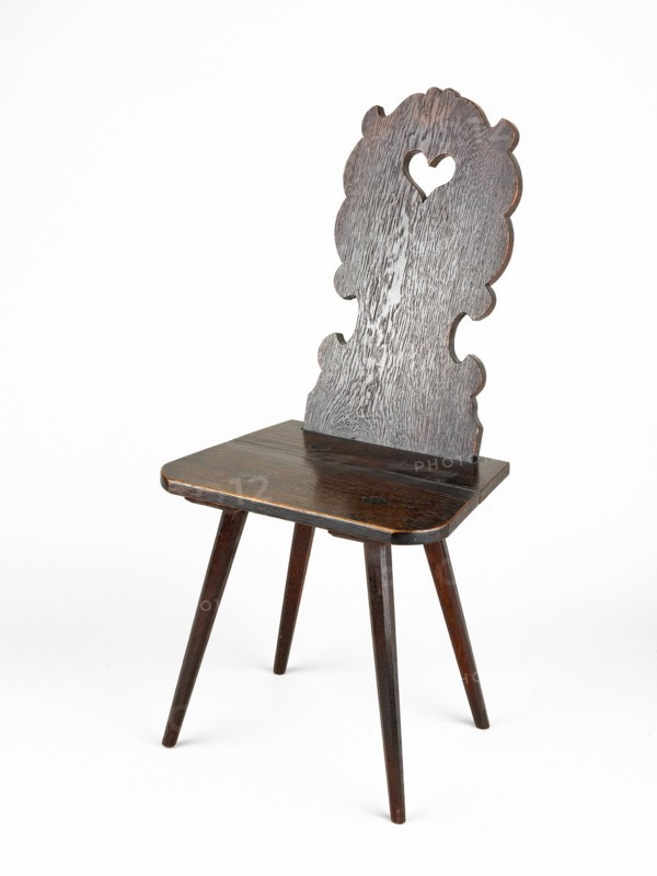 Side Chair, 1825/75. Creator: Unknown.
