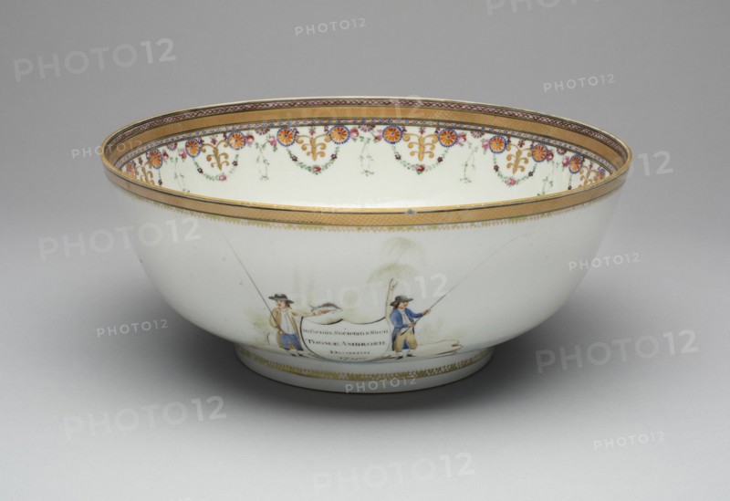 Punch Bowl, 1790. Creator: Unknown.