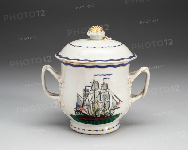 Sugar Bowl with Cover, 1790/1800. Creator: Unknown.