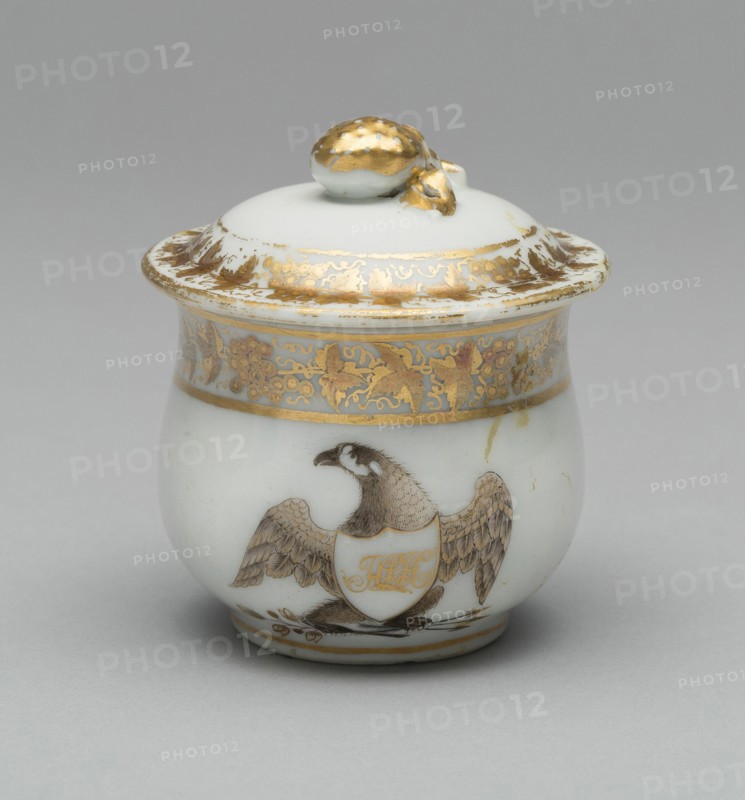 Custard Pot with Cover, 1790/95. Creator: Unknown.
