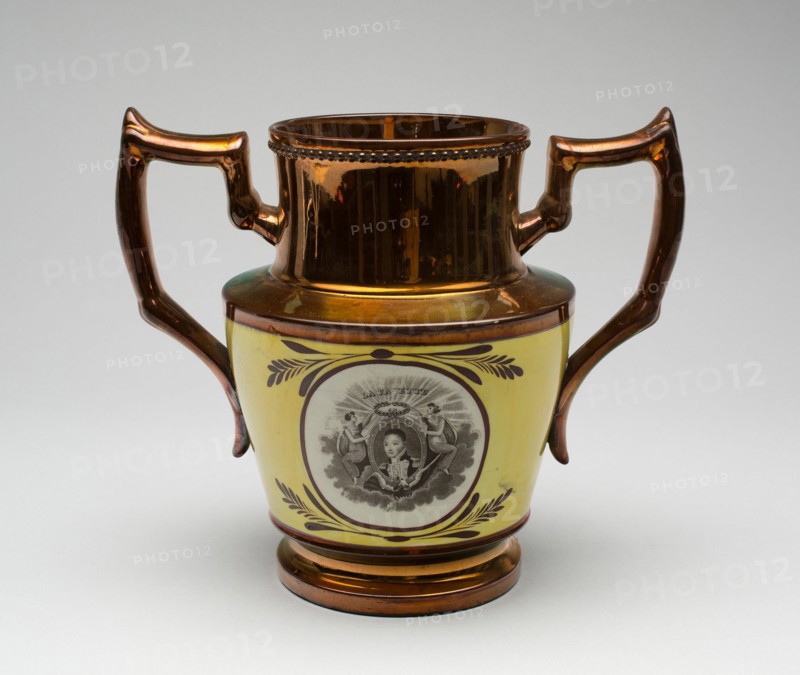 Vase, c. 1850. Creator: Unknown.