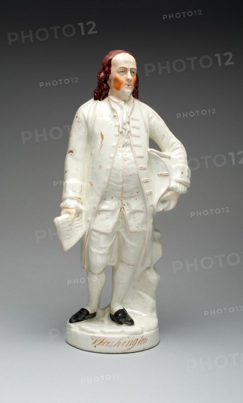 Statue of Benjamin Franklin, 1800/80. Creator: Unknown.