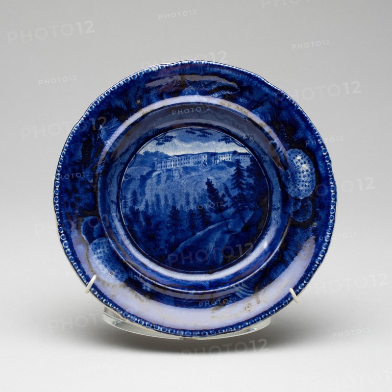 Plate, c. 1825. Creator: Unknown.