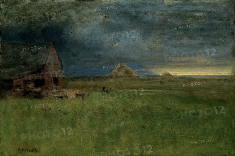 The Lonely Farm, Nantucket, 1892. Creator: George Inness.