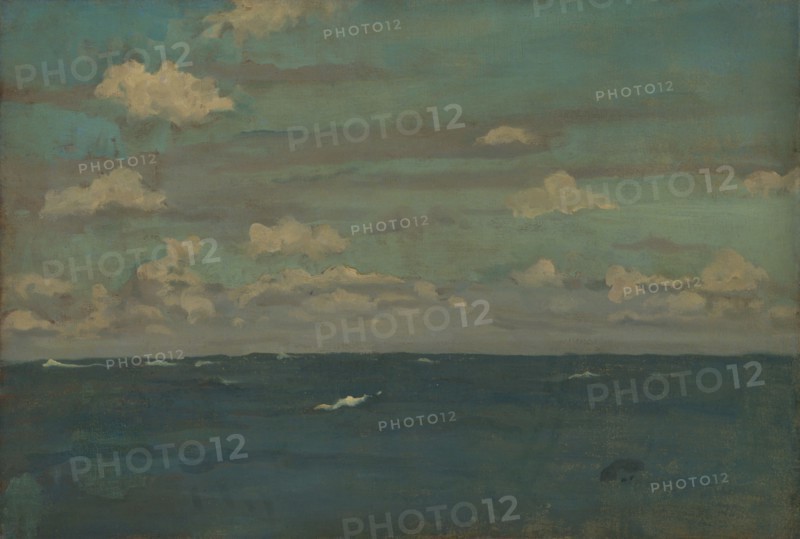 Violet and Silver - The Deep Sea, 1893. Creator: James Abbott McNeill Whistler.