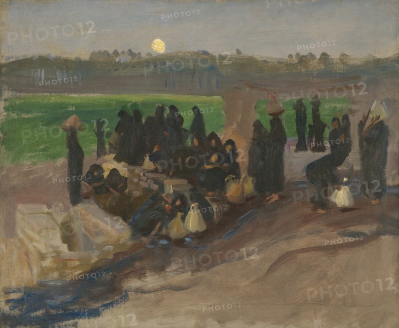 Water Carriers on the Nile, 1891. Creator: John Singer Sargent.