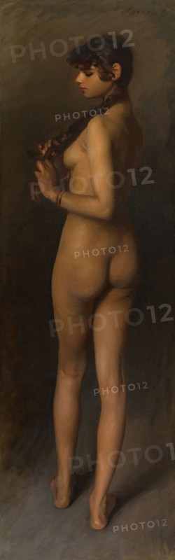 Life Study (Study of an Egyptian Girl), 1891. Creator: John Singer Sargent.