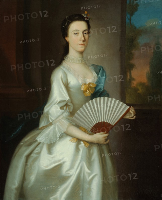 Abigail Chesebrough (Mrs. Alexander Grant), 1754. Creator: Joseph Blackburn.