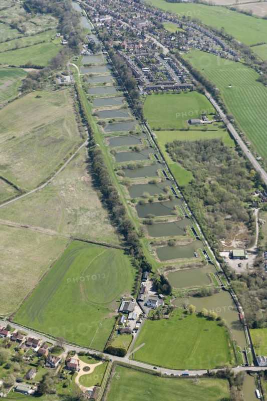 Caen Hill Locks on the Kennet and Avon Canal, Devizes, Wiltshire, 2015. Creator: Historic England.