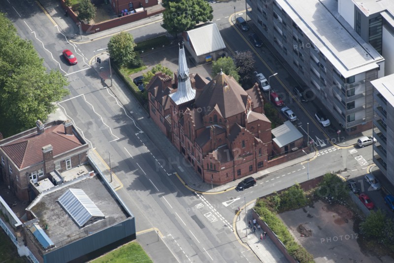 The Scandinavian Seamen's Church, known as Gustaf Adolfs Kyrka, Liverpool, 2015. Creator: Historic England.