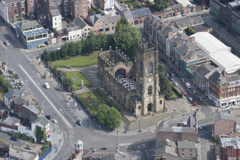 Church of St Luke, Liverpool, 2015. Creator: Historic England.