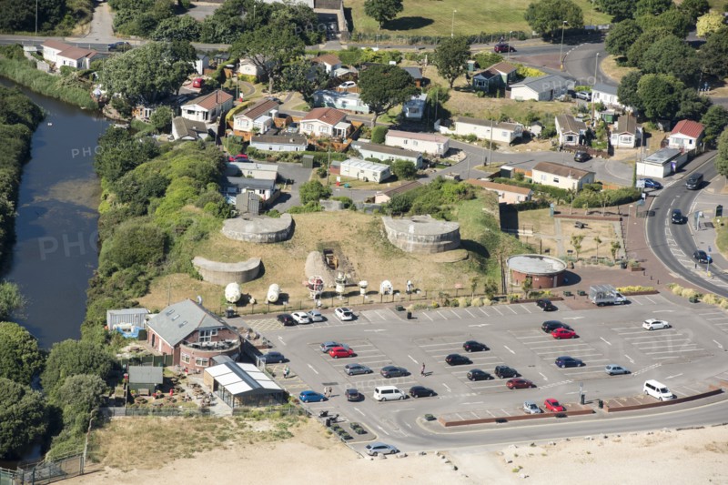 Stokes Bay No 2 Battery, built as part of the Stokes Bay defences, Gosport, Hampshire, 2018. Creator: Historic England.