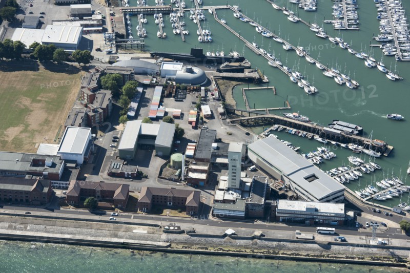 Submarine Escape Training Tank (SETT), HMS Dolphin, Gosport, Hampshire, 2018. Creator: Historic England.