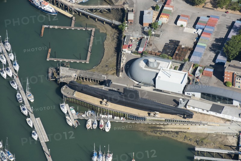 HMS Alliance, WW2 submarine, Royal Navy Submarine Museum, Gosport, Hampshire, 2018. Creator: Historic England.