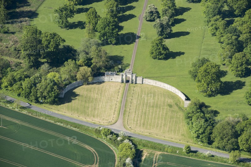 London Entrance Lodge at Woburn Abbey, Bedfordshire, 2018 Creator: Historic England.