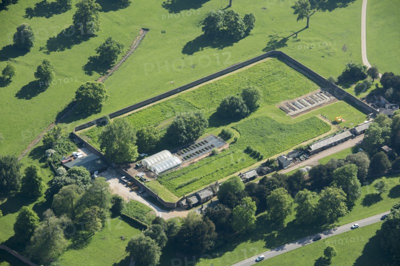 Froxfield Gardens, site of the 6th Duke of Bedford's kitchen garden, Woburn, Bedfordshire, 2018. Creator: Historic England.