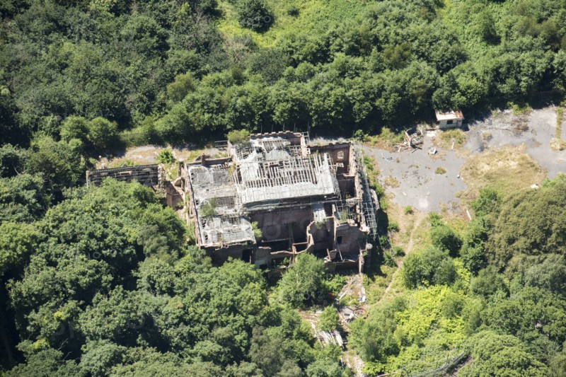 Great Barr Hall, a former country house now derelict, Walsall, West Midlands, 2018. Creator: Historic England.