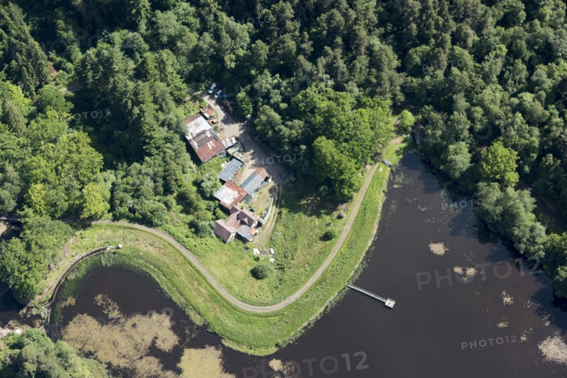 Debdon Sawmill and Power House, Debdon Lake, Northumberland, 2018. Creator: Historic England.