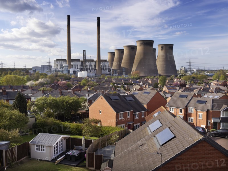 Ferrybridge C Power Station, West Yorkshire, 2018. Creator: James O Davies.