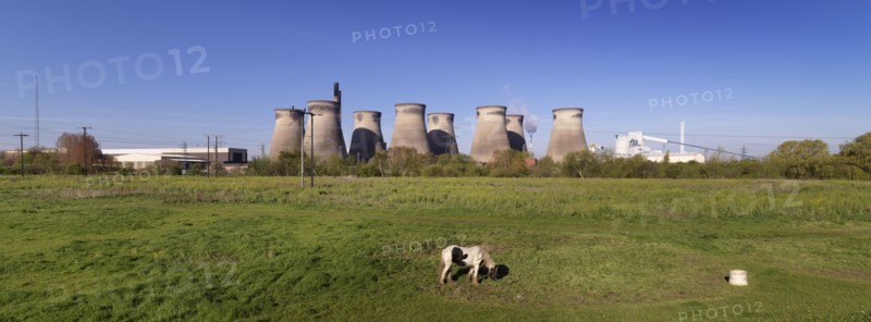 Ferrybridge C Power Station, West Yorkshire, 2018. Creator: James O Davies.