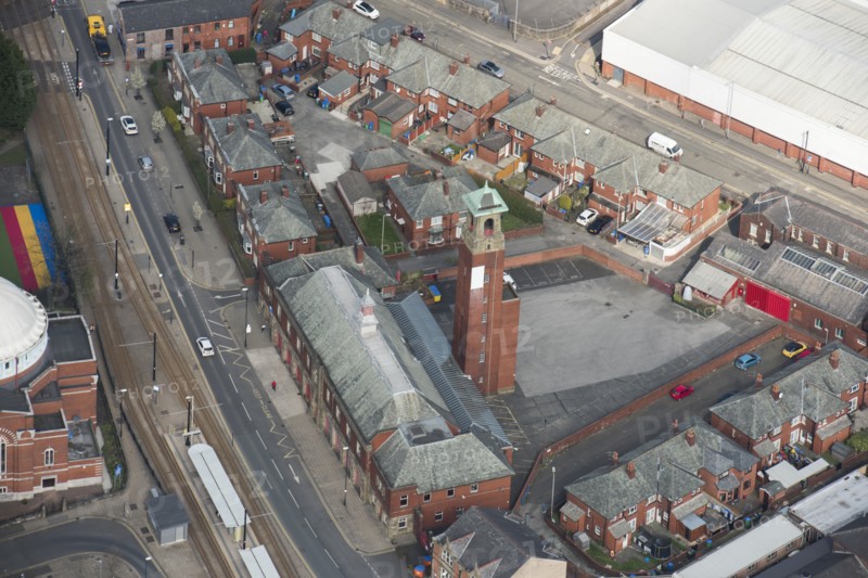 Rochdale Fire Station, Rochdale, 2019. Creator: Historic England.