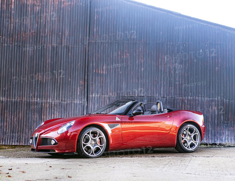2013 Alfa Romeo 8C Spyder.
