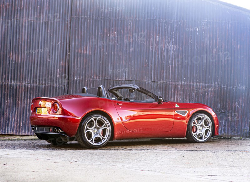 2013 Alfa Romeo 8C Spyder.