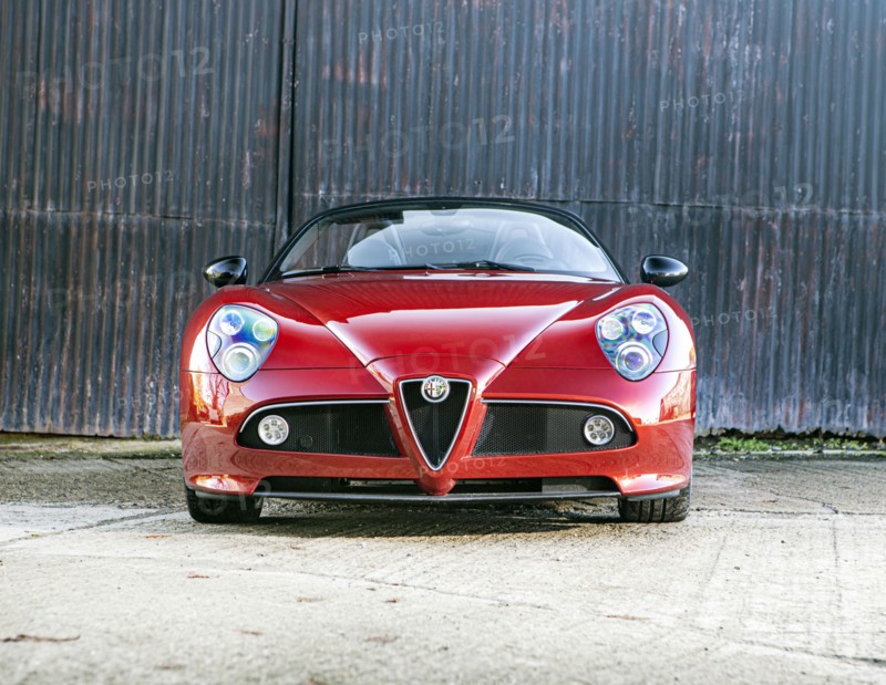 2013 Alfa Romeo 8C Spyder.