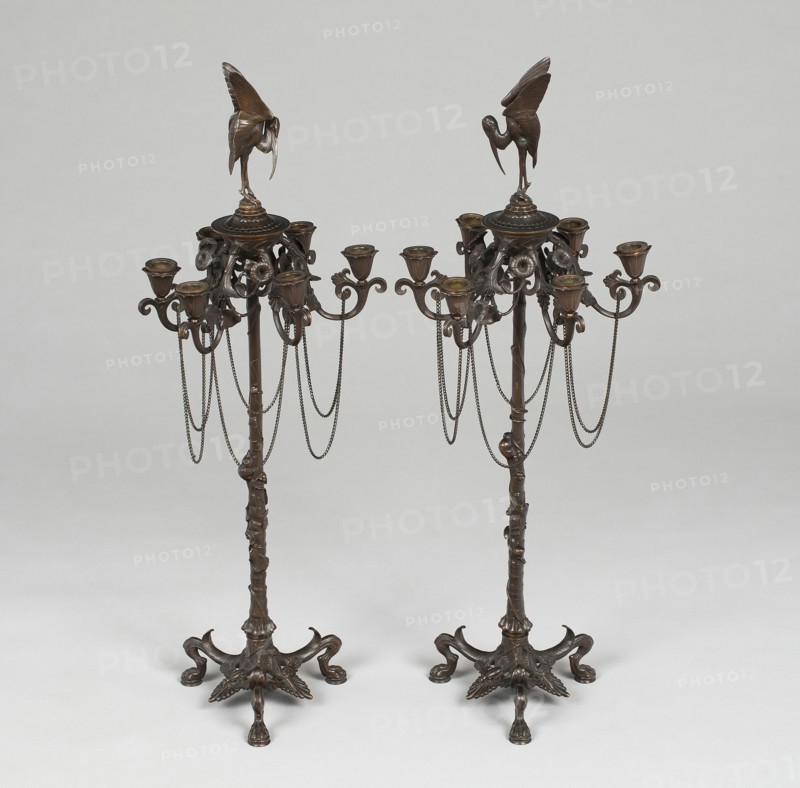 Pair of Candelabra, France, c. 1880.