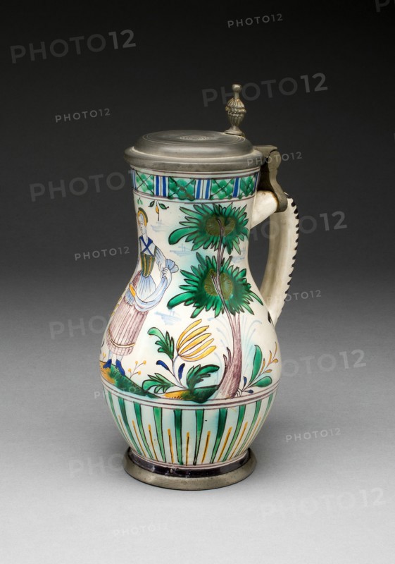 Wine Jug, Gmunden, c. 1800.