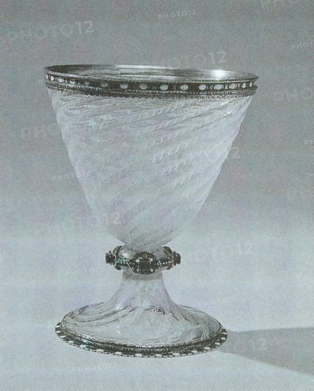 Glass Goblet, Vienna, late 17th century, mount: 18th/19th century.