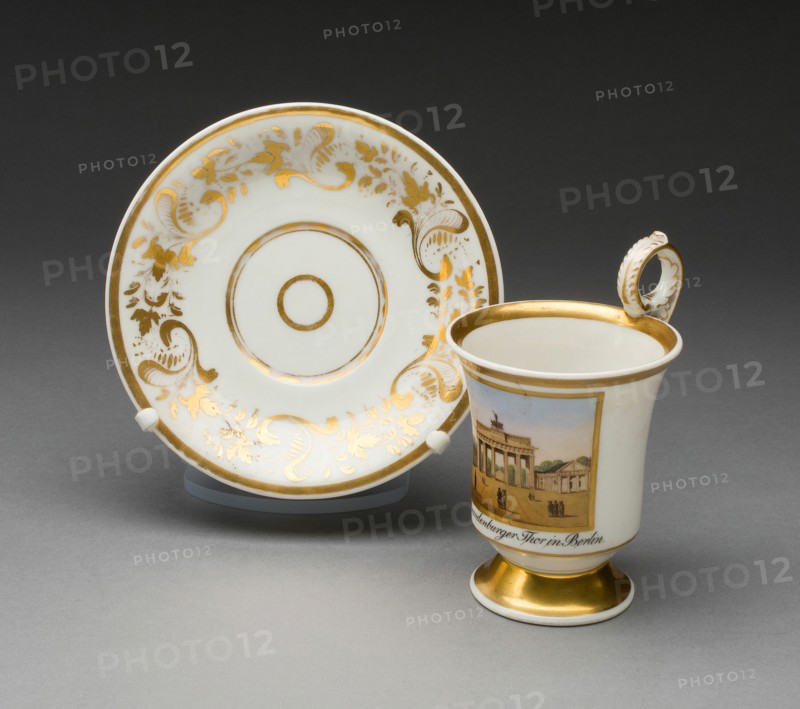 Cup and Saucer, Berlin, 1844/47.