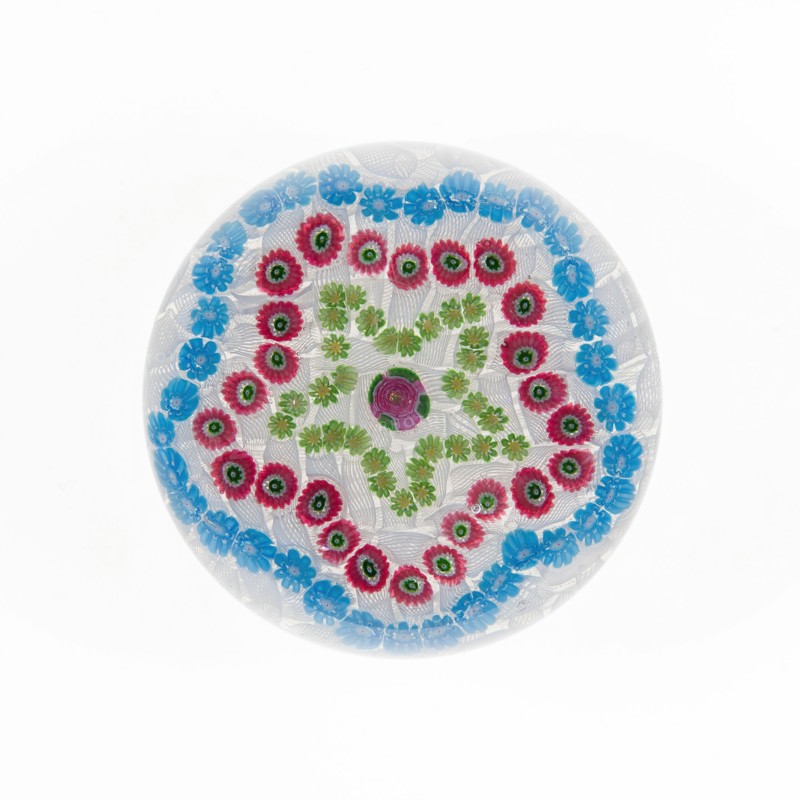 Paperweight, Clichy, c. 1845-60.